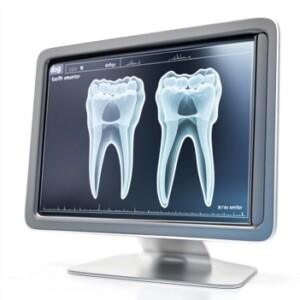 Pet dental xray icon